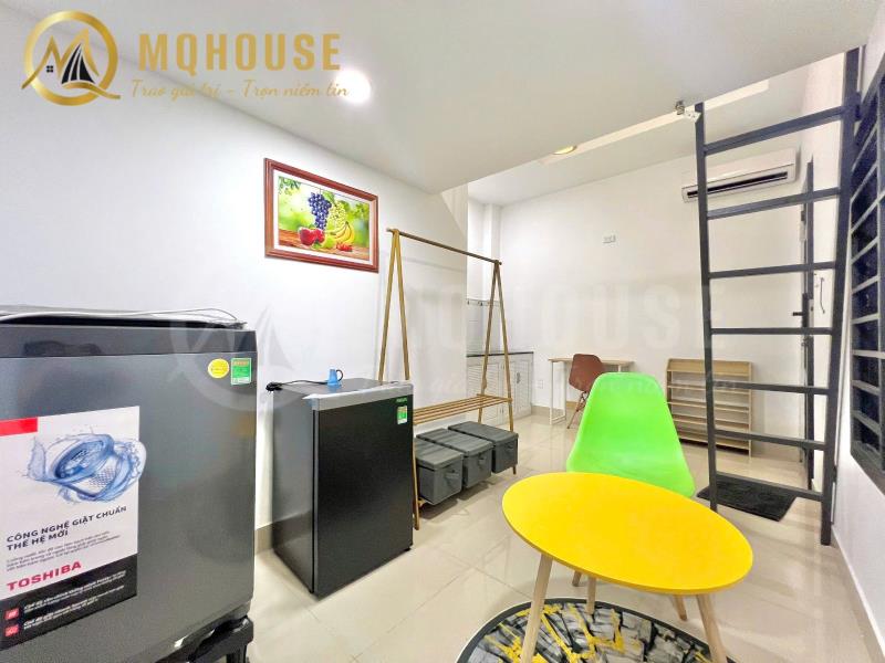 Cho thuê phòng trọ dương quảng hàm, sát đại học văn lang, công nghiệp, phòng gác rộng rãi - 3