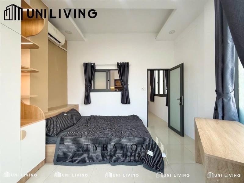 Cho thuê căn hộ 1 phòng ngủ bình thạnh | full nội thất | ban công | gần hutech, uef | hoàng hoa thám - 3