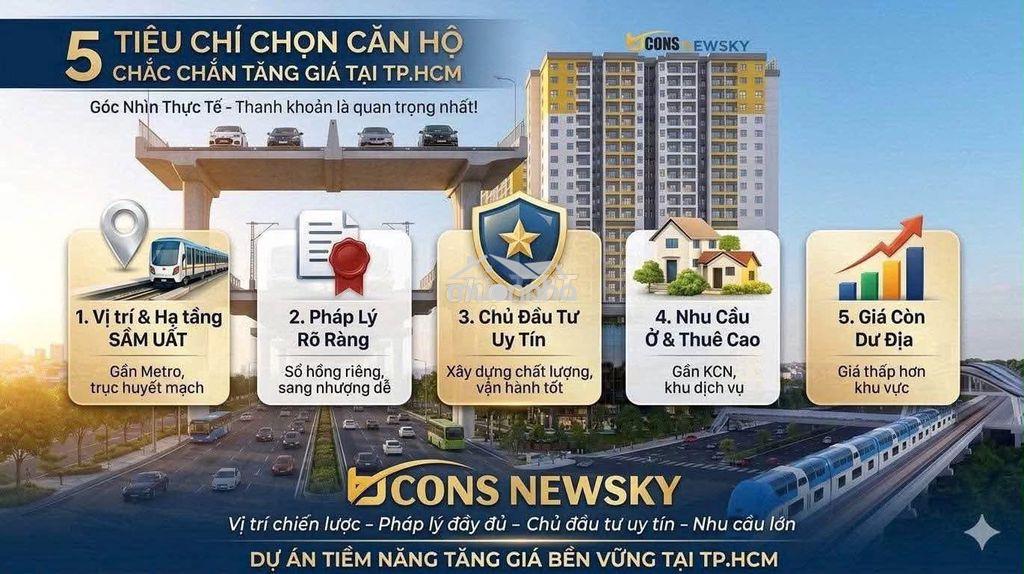 Căn góc 99m2 -3pn3wc bcons newsky ,ck 5.65%, cam kết thê 15 tr/tháng. - 4