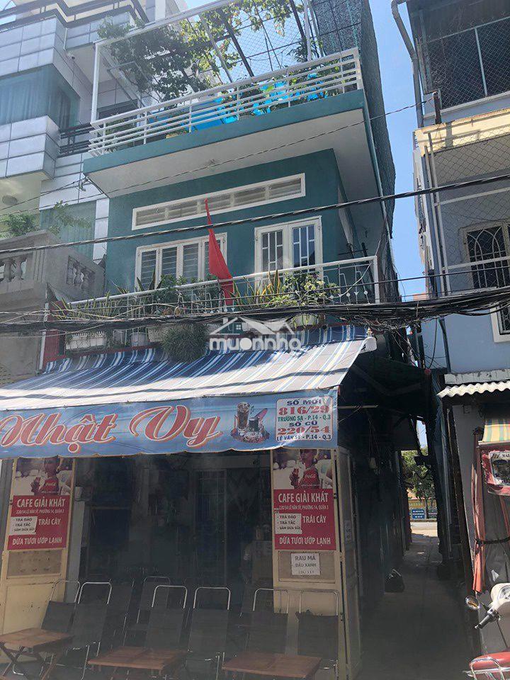 (Chính chủ) cho thuê tầng lầu 1 (4 x 12m) _ lê văn sỹ, q3 - 3