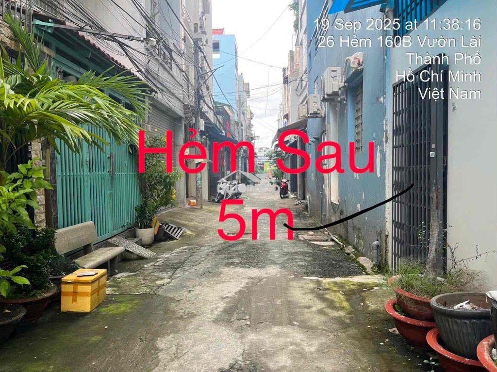 Chính chủ cần bán chdv đang cho thuê hẻm 160bvườn lài( quận tân phú cũ - 2