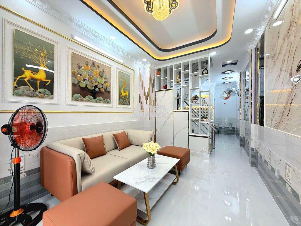 Nhà sổ hồng hẻm xe hơi 8m 2 lầu 4pn kế phú mỹ hưng quận 7 2.85 tỷ - 4