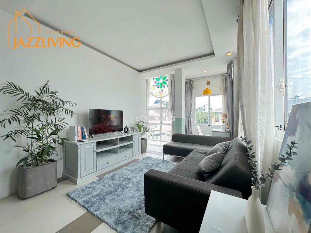 🔥 Cho thuê 1pn 2pn hai bà trưng, q3 ( gần cv lê văn tám) hầm xe, tmáy - 3