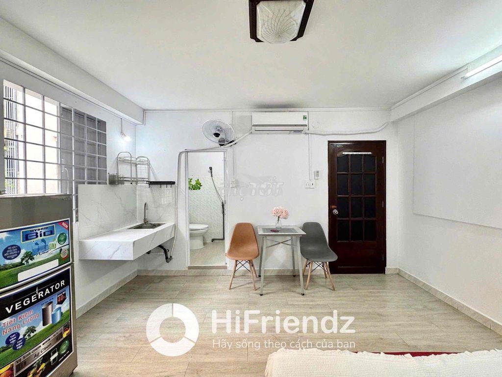 Studio cửa sổ trời sạch sẽ | đi bộ qua đại học sài gòn, sư phạm - 4