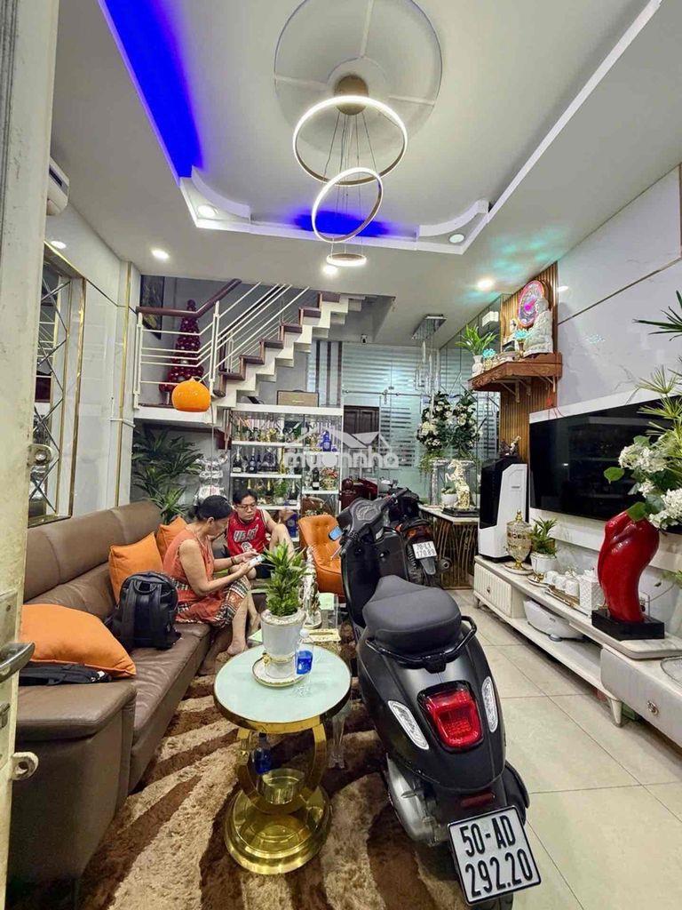 Gò xoài - bình tân : nhà 3 tầng, dtsd 96m2, giá 3.x tỷ