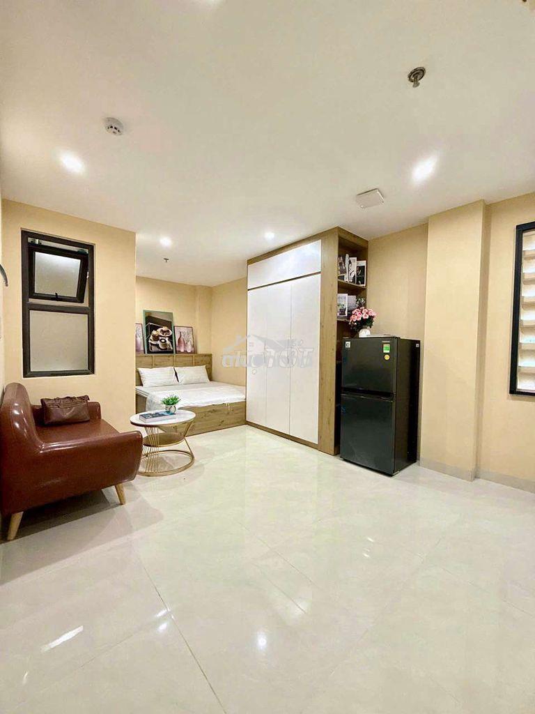 Căn hộ studio ban công 35m2 - nội thất đầy đủ gần h uef, gtvt, ftu  - 2