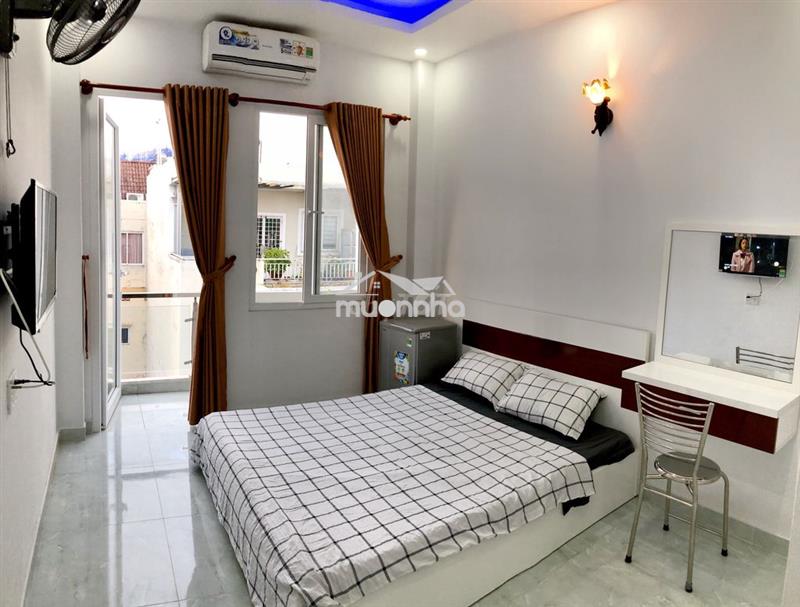 Phòng mới, full nội thất, an ninh. gần sân bay, cv gia định