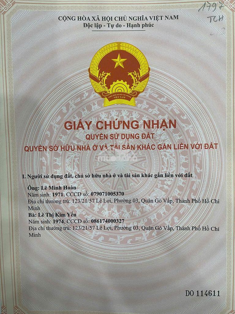 Chính chủ cần bán gấp 2 căn nhà, cv phần mềm quang trung, q12 cũ - 3