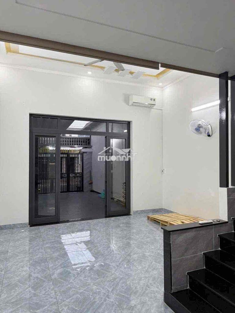 Cho thuê nhà khu tái định cư đông hòa dĩ an sân ô tô có nội thất - 2