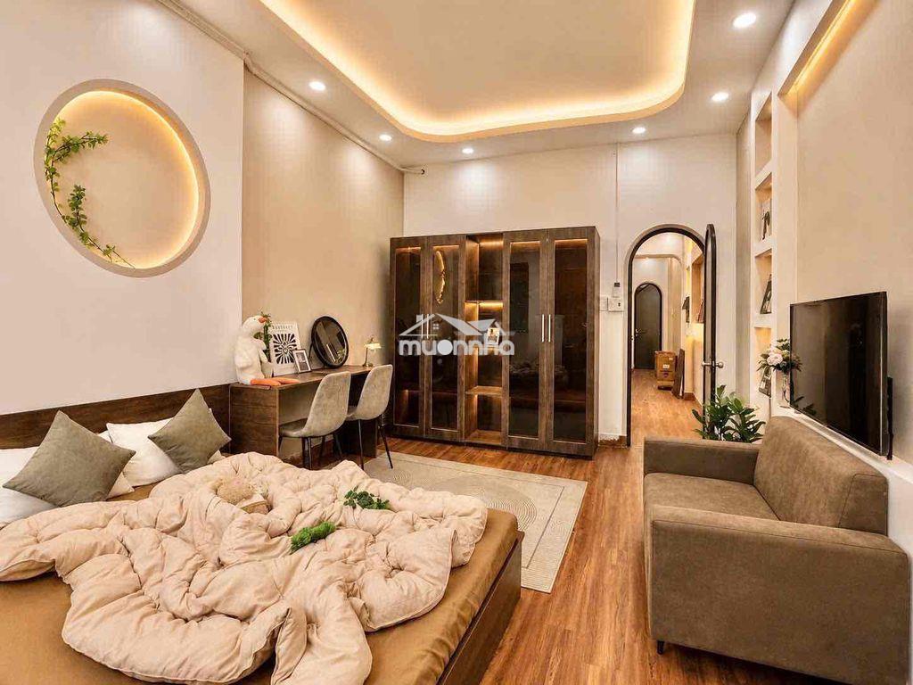 Cho thuê căn 2pn1wc rộng ban công full nt giặt riêng gần hồng bàng q5 - 3