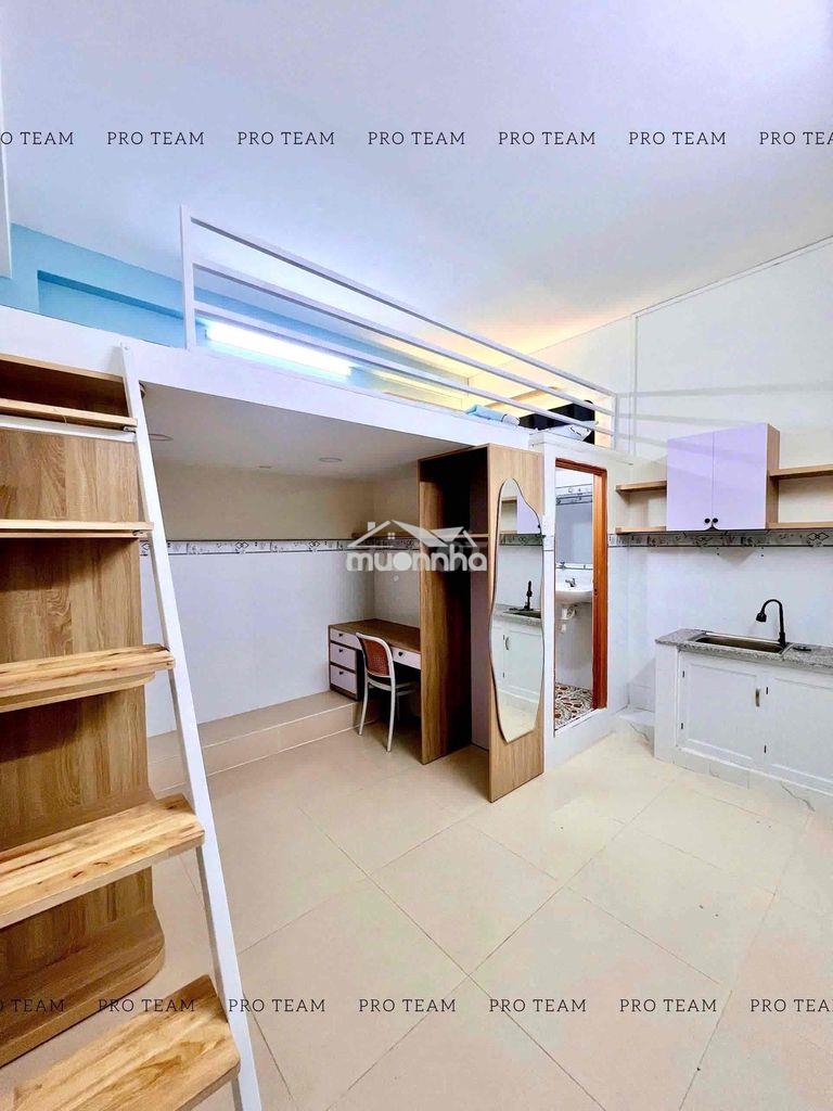 Cho thuê chdv có gác rộng thoáng, full nội thất, hồ văn huê, phú nhuận - 4