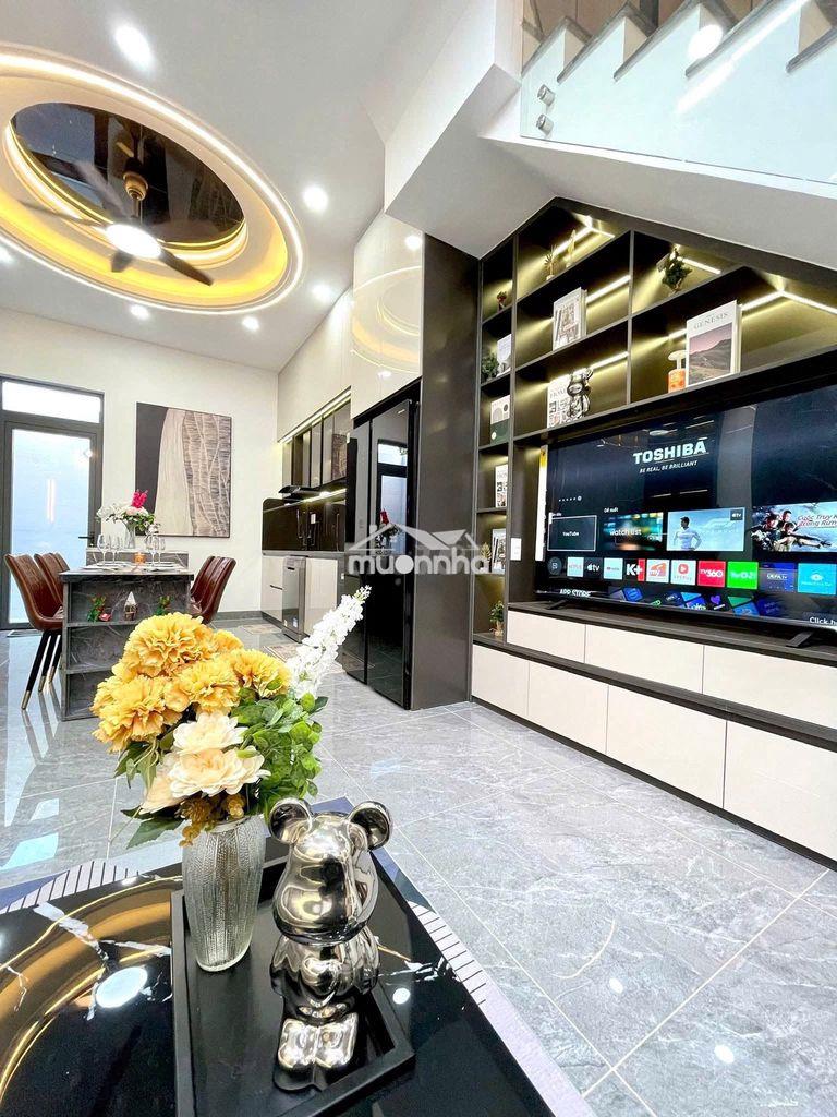 Nhà mới xây dựng (4x15)m 3 lầu 4pn, 5wc tại an phú đông, quận 12, hcm - 4