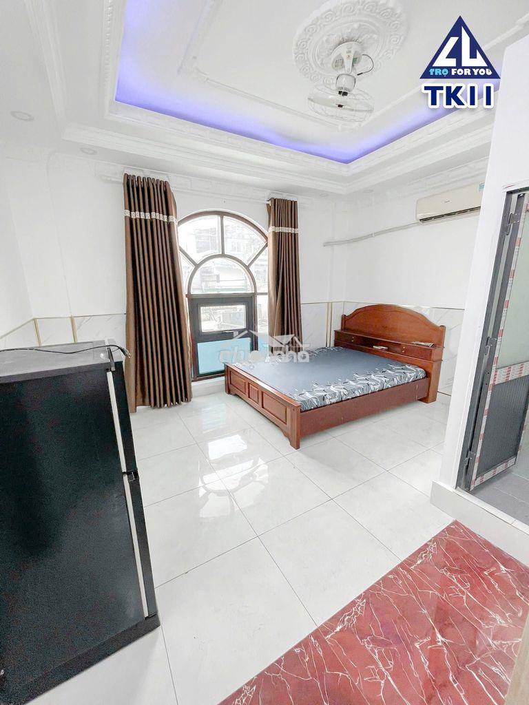 Phòng full nội thất thuận tiện di chuyển vlu, iuh