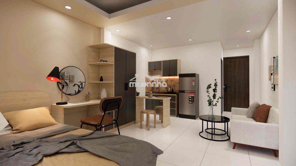 Chdv full nội thất studio ban công, cửa sổ, máy giặt riêng mới 100% - 2