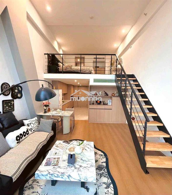 Duplex gác cao 2m full nội thất