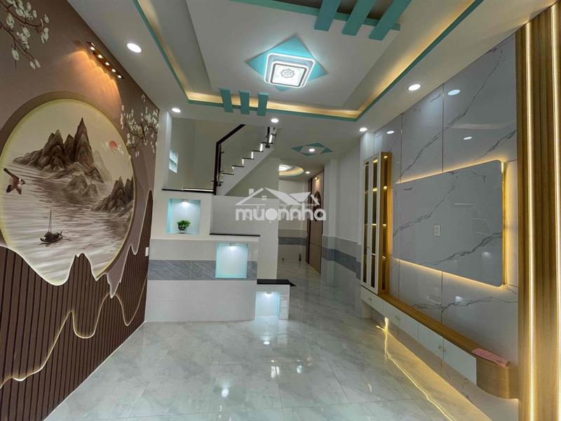 Bán nhà mới quận 8 33m2 3pn 2wc hẻm 4m xung quanh quán xá đông đúc