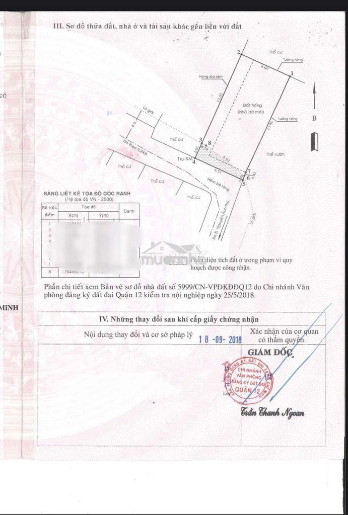 Hẻm xe hơi 92 m2 , lê văn khương chỉ 4,x tỷ - 2