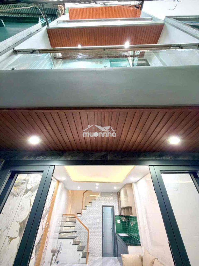QUẬN 11, NHÀ MỚI ĐẸP,  3 TẦNG HOÀN CÔNG ĐỦ, HẺM THÔNG LẠC LONG QUÂN P3 - 4