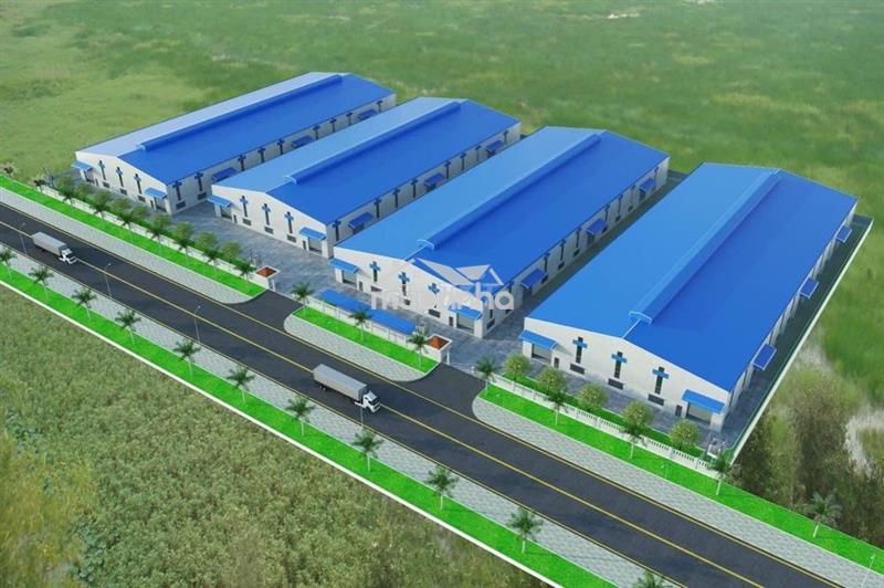 Cho thuê xường kcn đức hòa đông long an