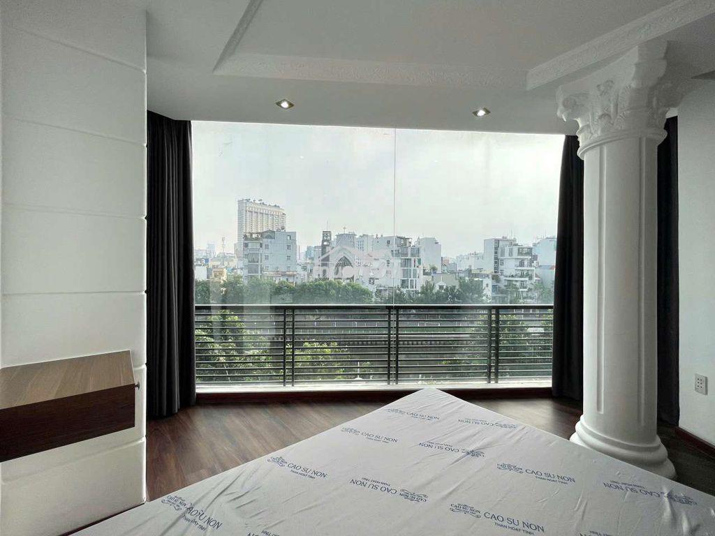 Căn hộ1pn 40m2 bancong thoáng - view sông ngay bờ kè hoàng sa q3 - 2