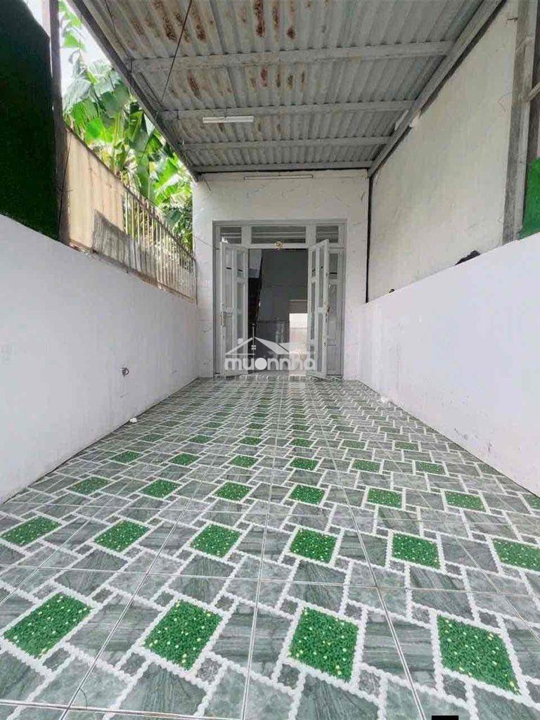 Cho thuê nhà nguyên căn hẻm 1454 htp 2 phòng có sân