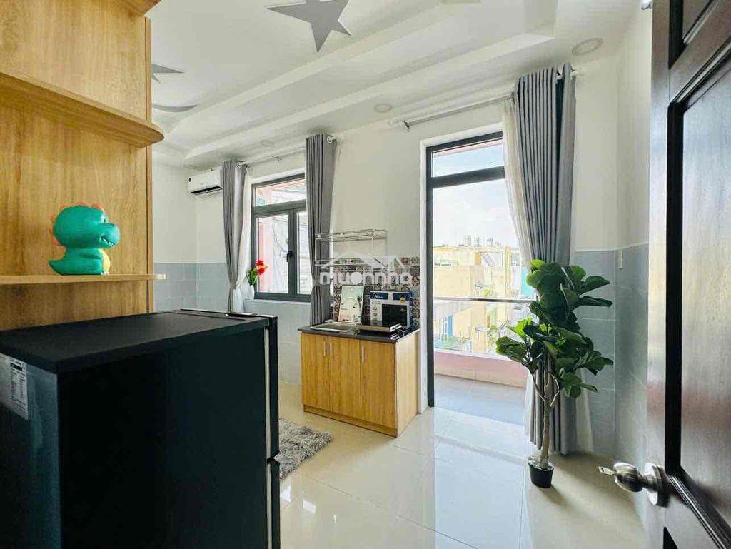 Studio ban công cửa sổ, máy giặt riêng sạch sẽ | sát q5 q10 - 3