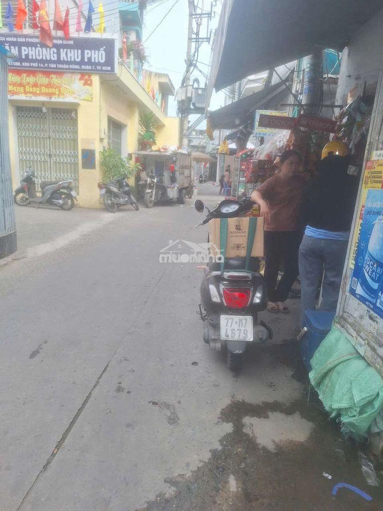 Nhà hẻm ,đường  487 võ thị nhờ.tân thuận,quận 7,dt:4x12,8giá:5ty668tr - 2