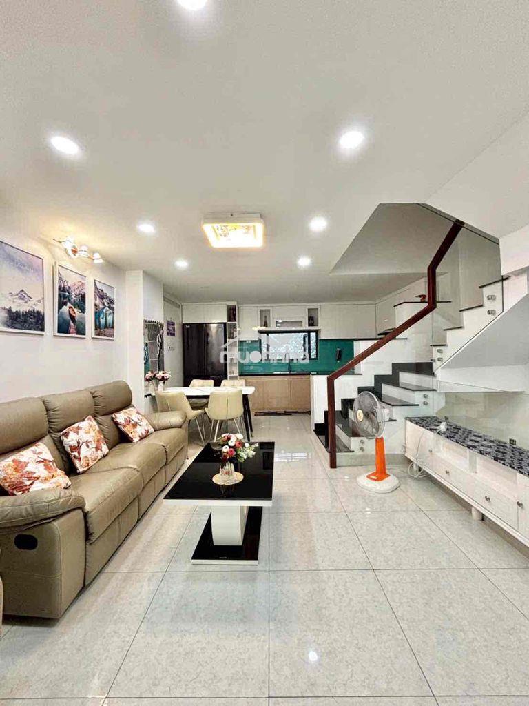 62m2 - 5 tầng - hẻm xe hơi 6m xe hơi ngủ nhà vũ huy tấn - chỉ 15,5 tỷ - 2