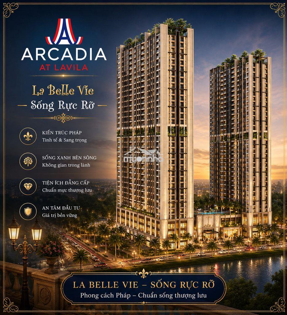 44m2 - giá 3.9 tỷ chiết khấu 11% - nhận nhà 2029 arcadia kiến á - 2