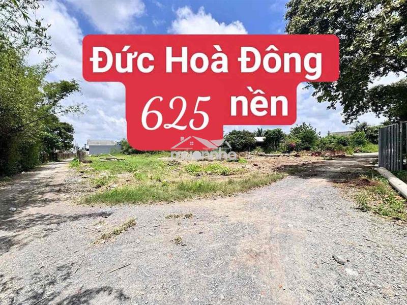 Đất đức hoà đông dt 8x22m giá 1ty250