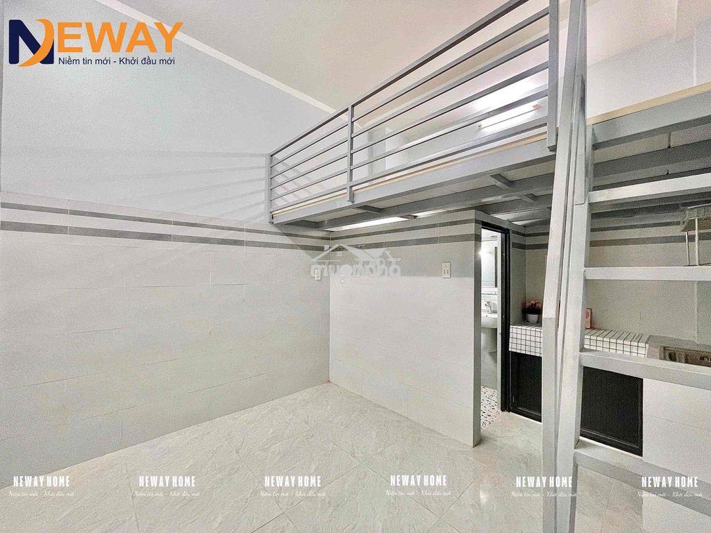 Phòng  trọ có gác giá rẻ sẵn máy lạnh mới xây  ngay lê trọng tấn  huit - 2