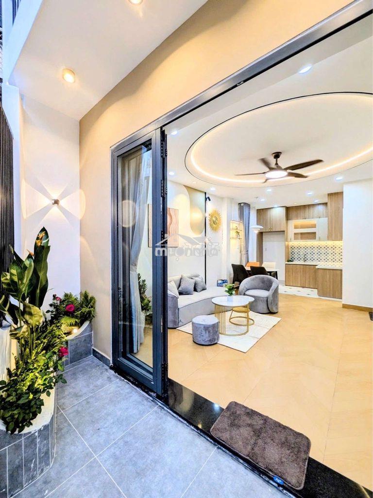 [Bt3] nguyễn văn đậu - nhà mới sổ mới - khu yên tĩnh !