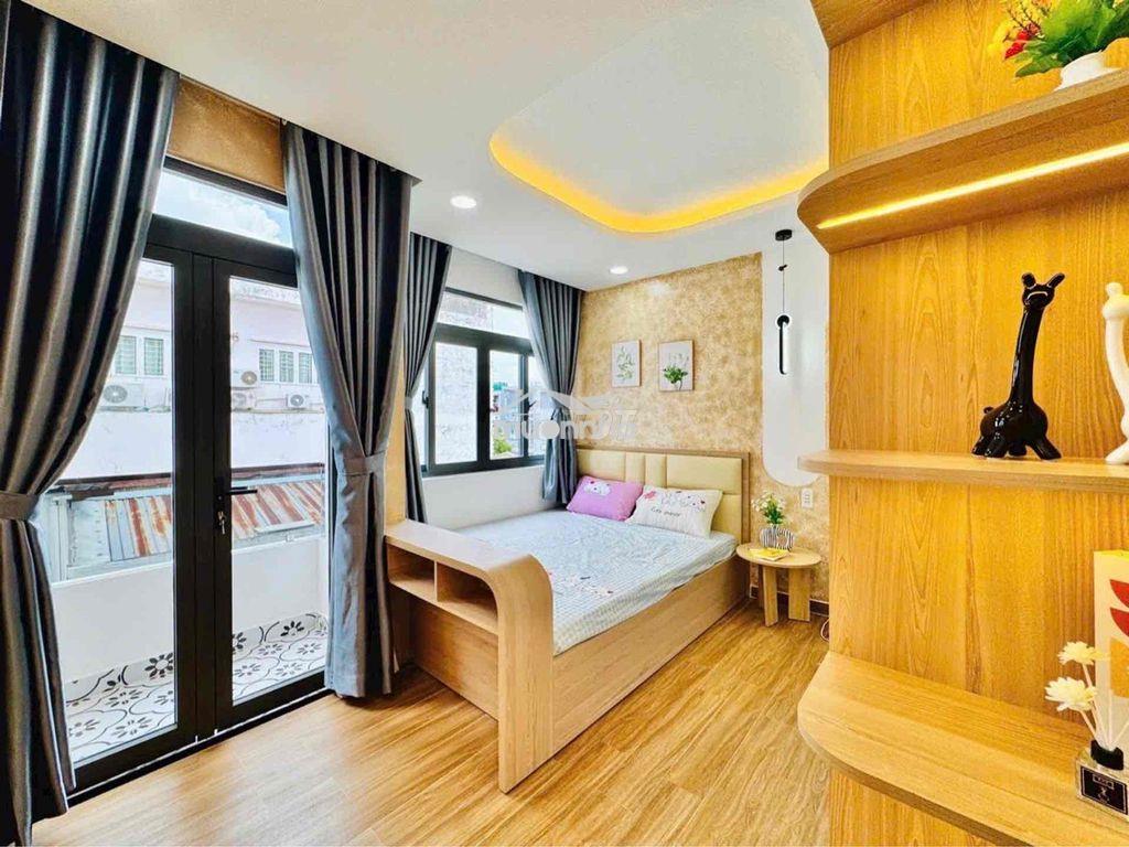 Nhà mới 5 tầng btct - sát mặt tiền nguyễn văn đậu - hxh - full nt - 4