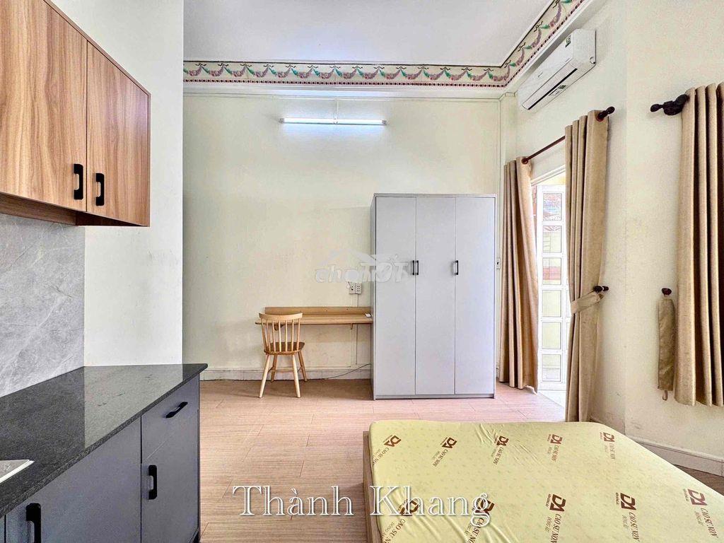 Cho thuê studio ban công ngay đại học hoa sen thành thái quận 10 - 4
