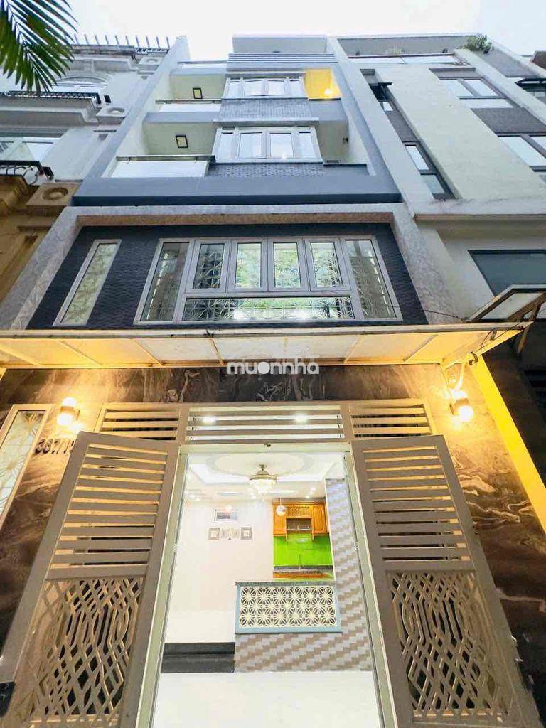 Nhỉnh 8 tỷ - hxh chu văn an, p.12 bình thạnh – 5 tầng btct – 40m² dt: - 2