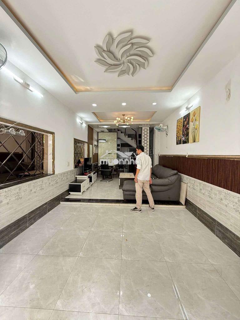 Cho thuê nhà 3 tầng hùynh tấn phát, giáp quận 7. - 2
