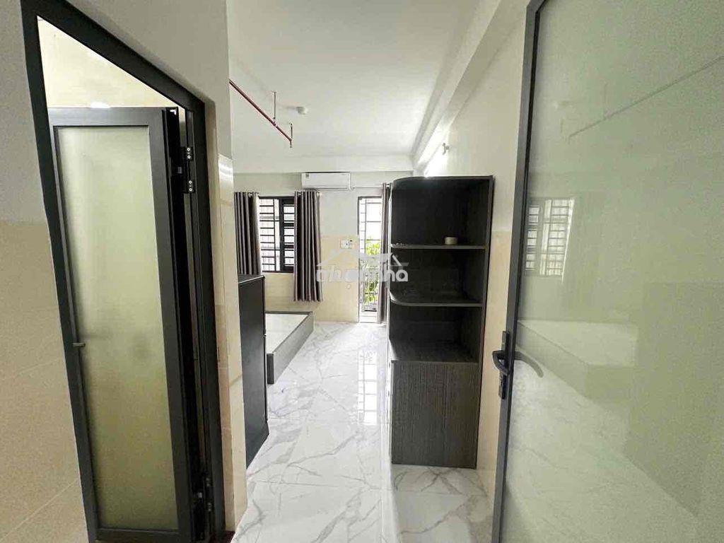 Cho thuê studio ban công riêng full nội thất_cv phần mềm quang trung - 3
