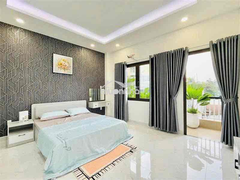 Nhà full nội thất mới 4,5*16m 4tầng 4pn hxh phạm văn chiêu - 4