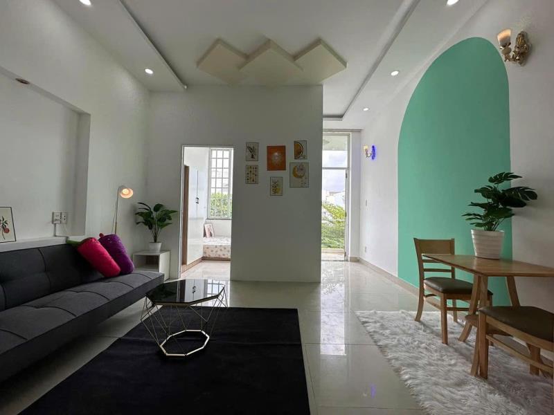Cho thuê căn hộ tân phú - 1pn ngủ bancol full nội thất - 0926051663