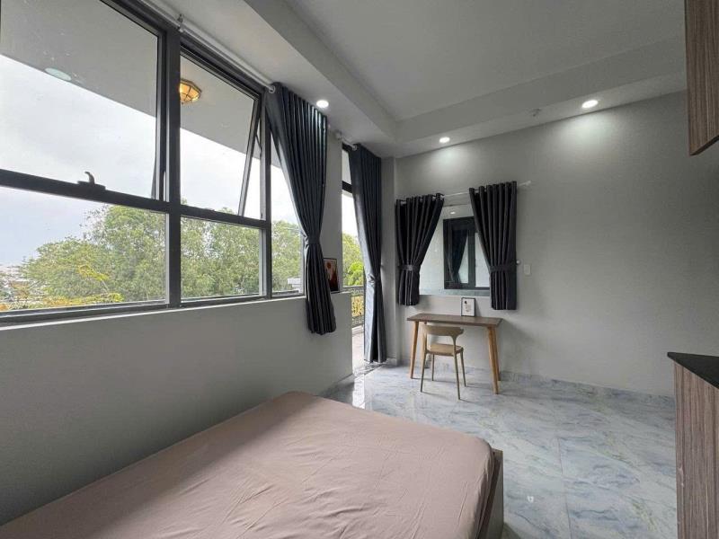 Căn hộ studio ban công full nội thất gần đại học văn hiến cho thuê  - 4