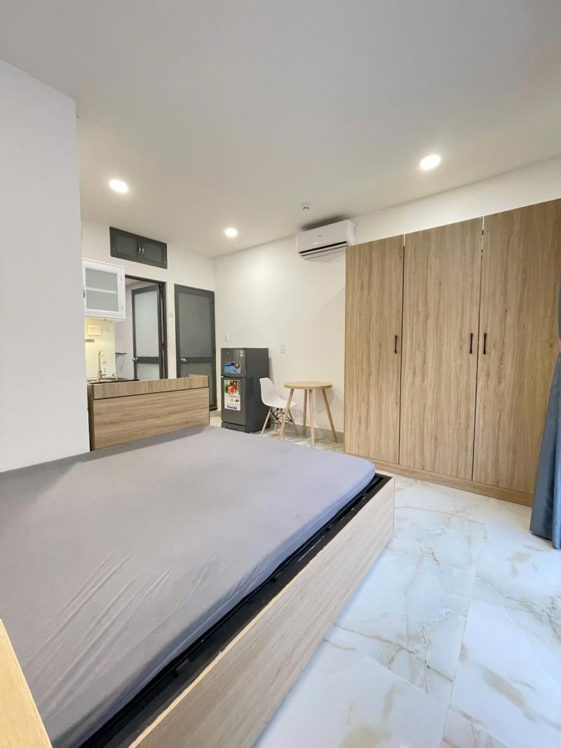 Cho thuê căn hộ studio có ban công tòa nhà mới  bình quới bình thạnh - 2