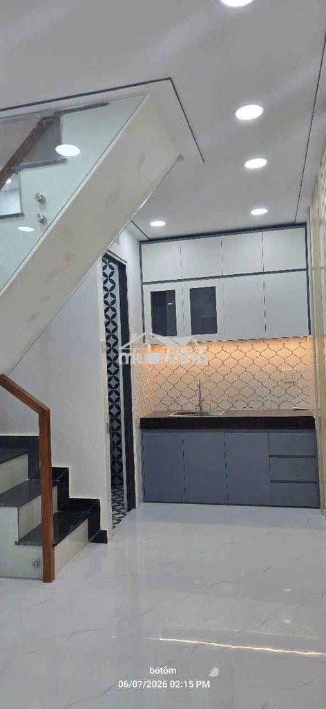 Bán nhà mới hẻm thông tứ tung gần trường học bệnh viện bách hóa xanh - 3