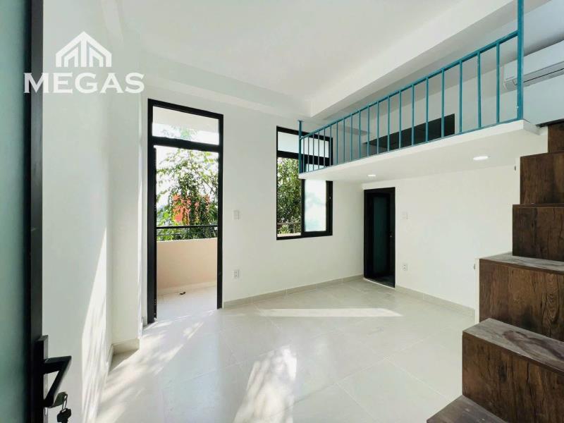 Căn hộ duplex ban công - full nội thất | ngay go trường chinh, nhà ga t3
