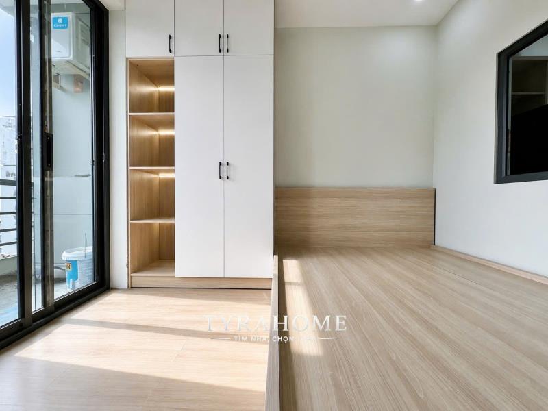Căn hộ 1pn tách bếp - ban công cửa sổ lớn - full nội thất - gần các trường dh văn lang, iuh, uth, hutech - 3