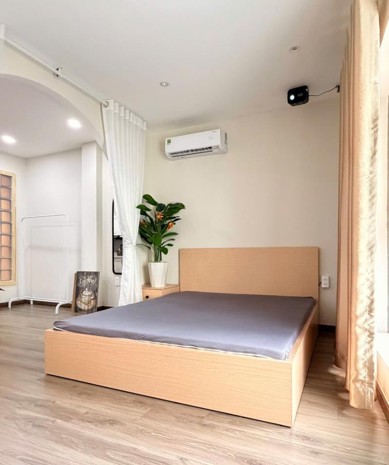 Cho thuê căn 1pn tách bếp sang trọng full nội thất, trần bình trọng quận bình thạnh gần vlu. - 4