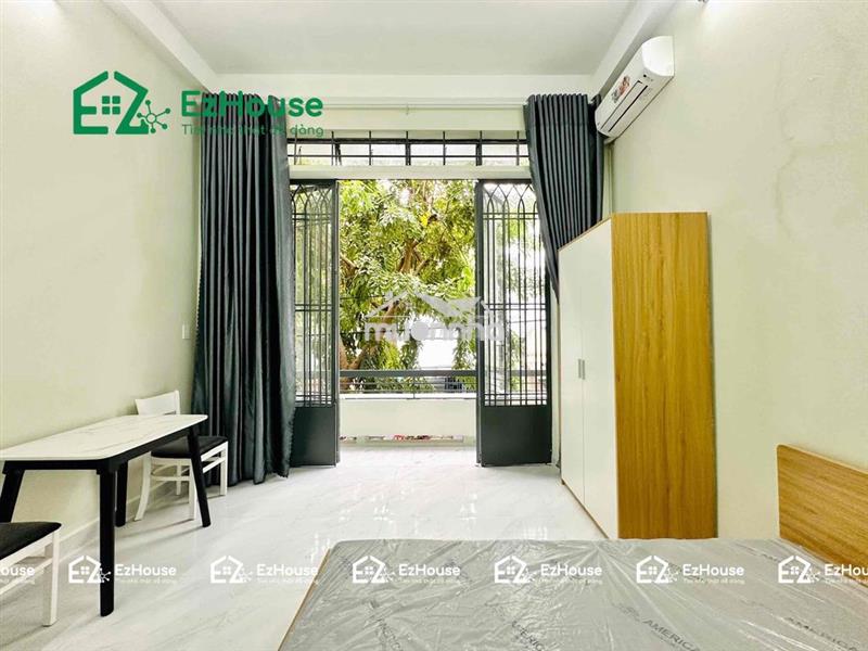 Quận 6 -vòng xoay phú lâm,phòng studio ban công,tách bếp full nội thất