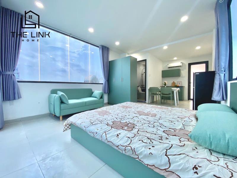 Căn hộ ban công rộng 50m2, ung văn khiêm, bình thạnh gần metro, gtvt, ftu2, full nội thất  - 3