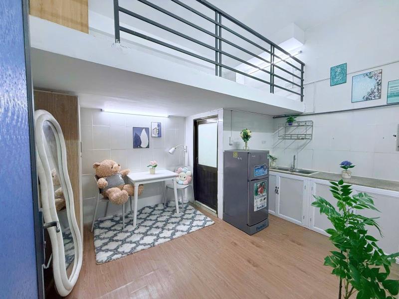Duplex gác ở 4 người gần đại học văn hiến - đại học công thương - aeon mall tân phú