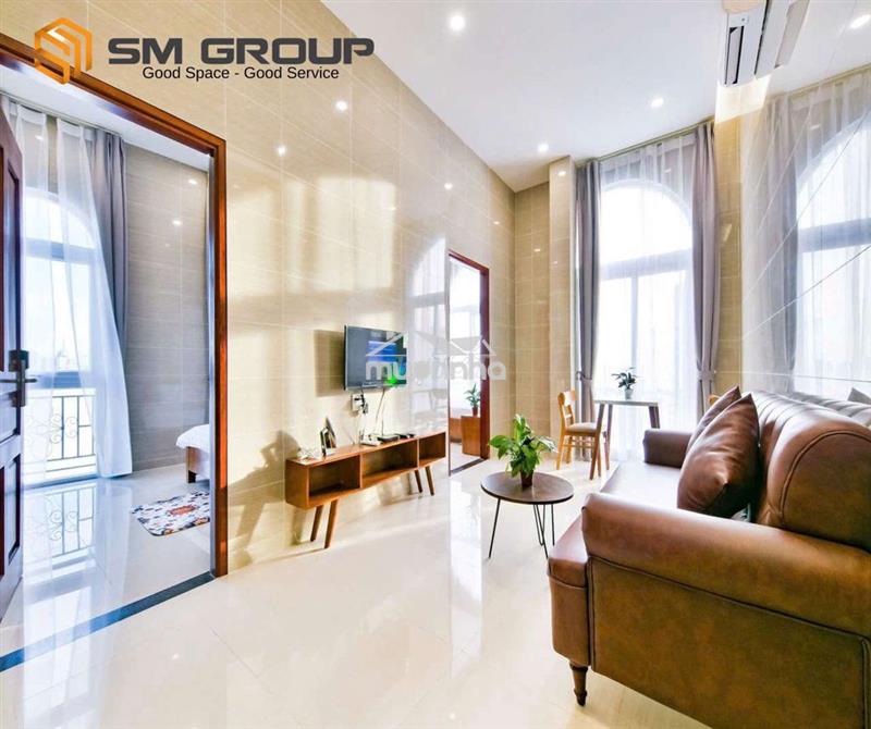 Cho thuê ngã tư phú nhuận-2 phòng ngủ-phòng khách-50m2-full nt