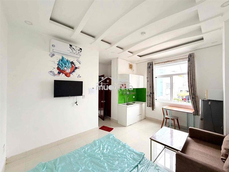 Cho thuê căn hộ - thang máy - bảo vệ - gần nguyễn văn cừ giáp q1
